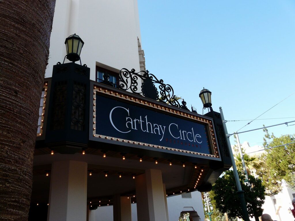 Carthay Circle Restaurant - Disney California Adventure