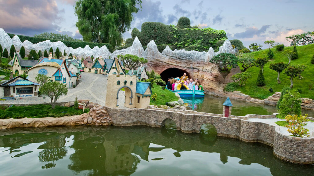 Storybook Land Canal Boats Disneyland Park