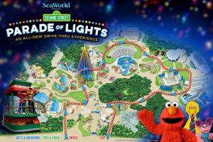 SeaWorld San Diego lança o novo desfile Sesame Street Parade of Lights Drive-Thru