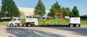 Rings Across America da NBC Olympics no Universal Studios Hollywood