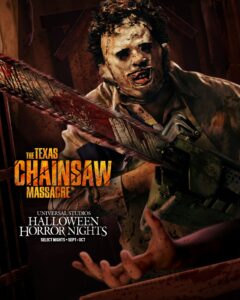 Massacre da Serra Elétrica e a Noiva de Frankenstein no Halloween Horror Nights