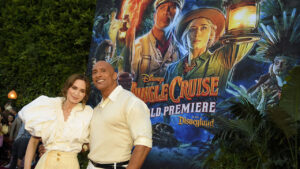 Estreia mundial do filme Jungle Cruise no Disneyland Park