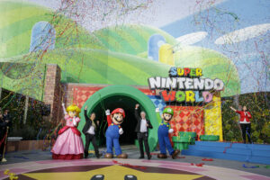 SUPER NINTENDO WORLD está oficialmente aberto no Universal Studios Hollywood