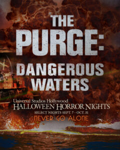 The Purge: Dangerous Waters e Blumhouse: Behind the Screams no Halloween Horror Nights