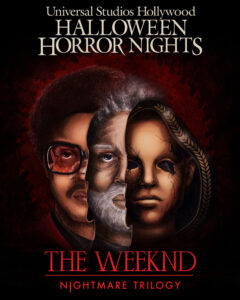 The Weeknd retorna ao Halloween Horror Nights do Universal Studios Hollywood com a casa assombrada “The Weeknd: Nightmare Trilogy”