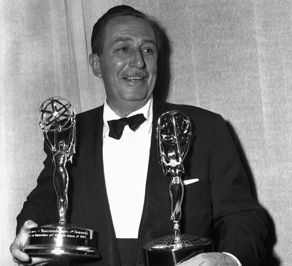 walt’s 1955 emmy® award for the “walt disney’s disneyland” tv show