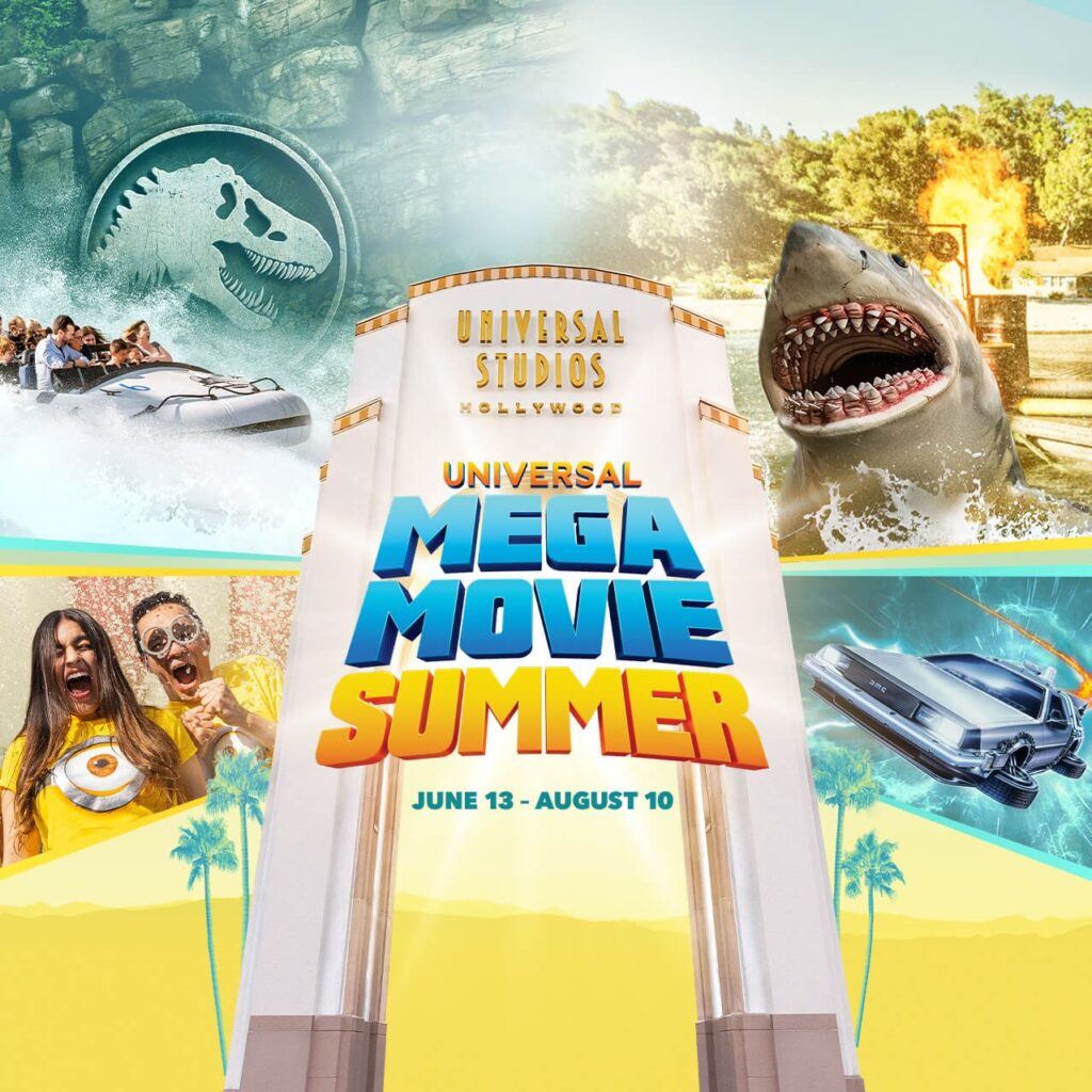 universal mega movie summer universal studios hollywood