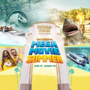 Universal Mega Movie Summer 2025 no Universal Studios Hollywood
