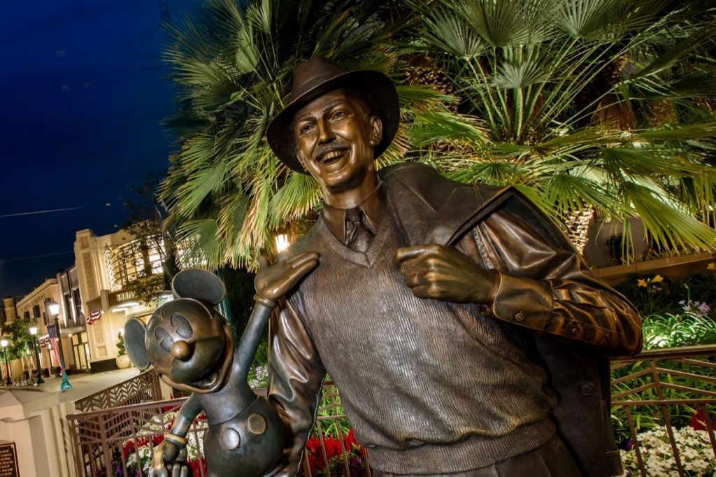 walt e mickey walt disney arrives in california