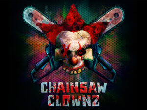 Halloween Horror Nights em Universal Studios Hollywood com Chansaw Clownz e Noche de Brujas