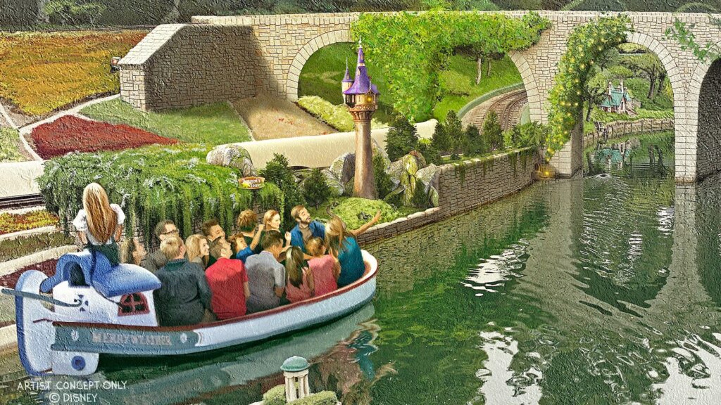 storybook land canal boats at disneyland 2