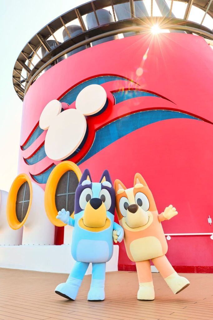Bluey and Bingo - Disney Cruise Line