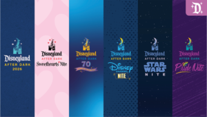 Disneyland After Dark 2026 divulga datas, temas e experiências especiais para noites inesquecíveis no parque