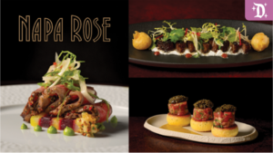 Napa Rose, restaurante premiado do Disney’s Grand Californian Hotel & Spa, reabre em fevereiro de 2026