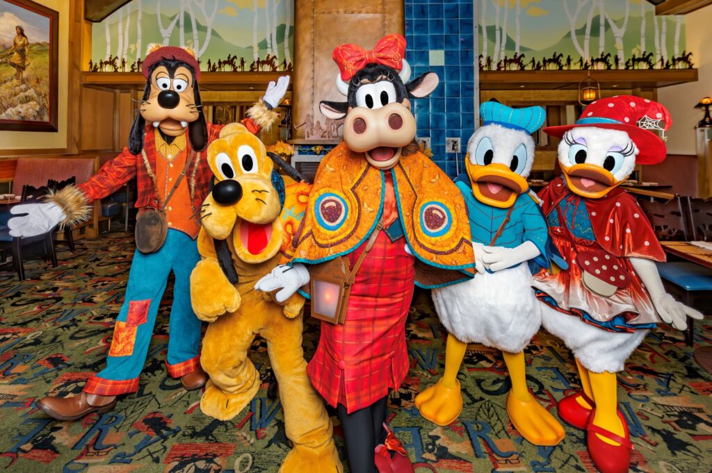Characters at Storytellers Cafe Halloween 2026