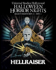 Hellraiser terá casa inédita no Halloween Horror Nights do Universal Studios Hollywood