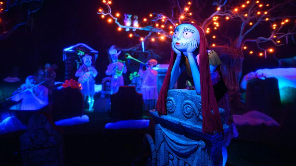 Sally at Haunted Mansion Holiday - Holidays at Disneyland Resort