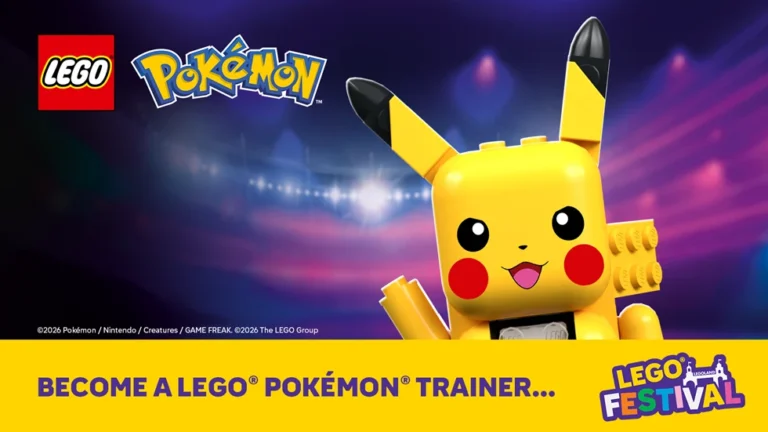 LEGO Pokémon chega à LEGOLAND Florida e California com experiência interativa inédita