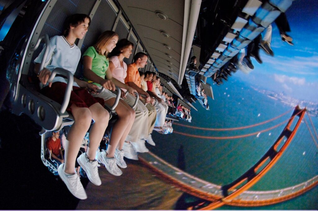 Soarin Over California - Golden Gate Bridge - Disney California Adventure