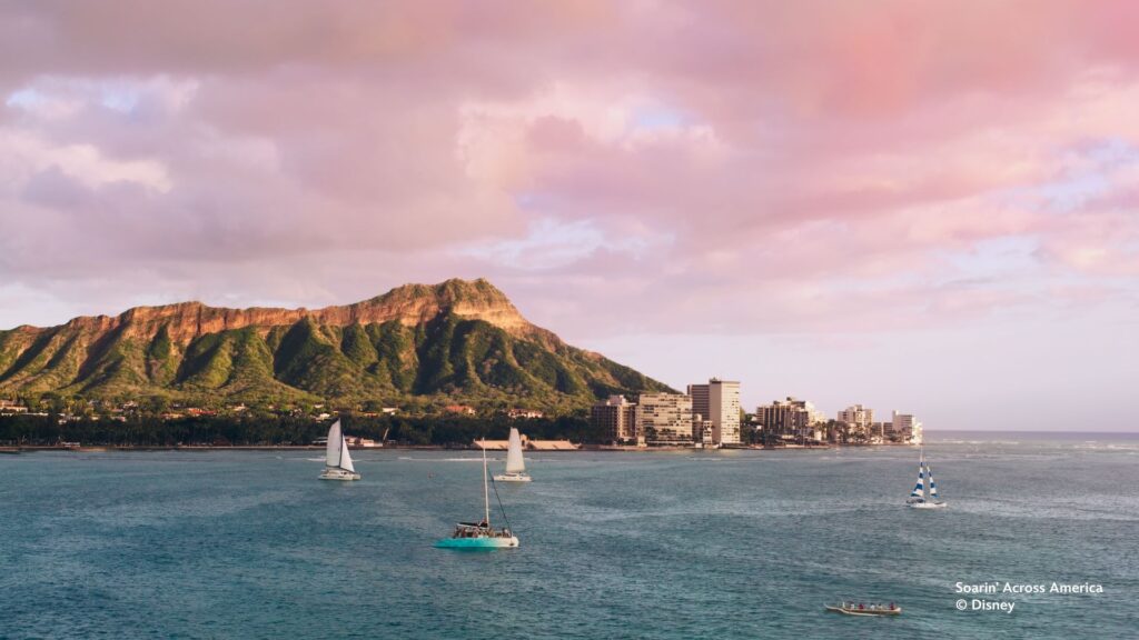 Soarin Across America - Hawaii - Disney California Adventure